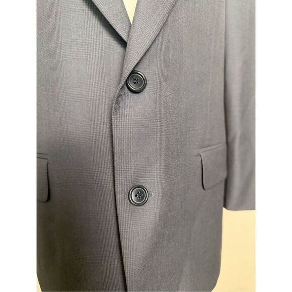 Men’s Gray YSL Yves Saint Laurent Suit Jacket Wool EU 48 US 38 - Picture 11 of 12